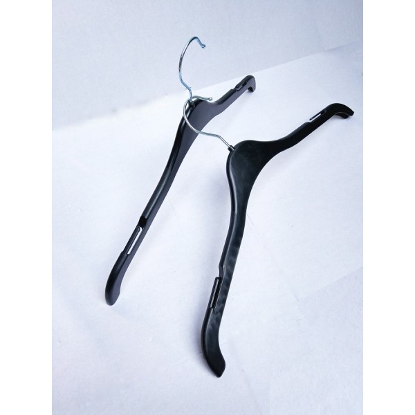 plastic clothes rack for suit,dress /skirt PS Material 375 Pcs/box